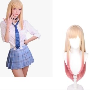 Marin Kitagawa Cosplay Halloween Costume with Wig